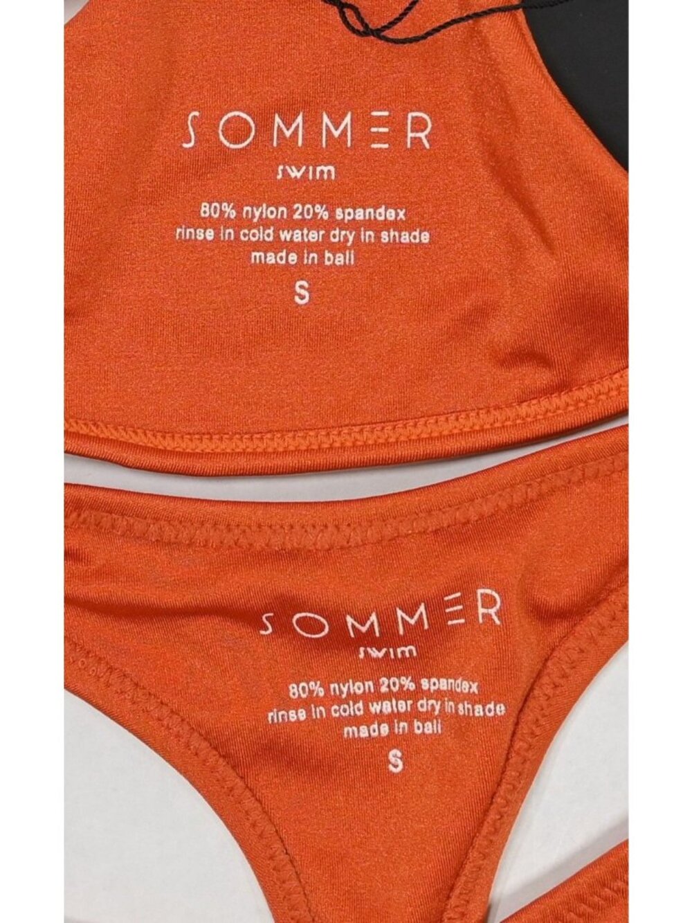Sommer Swim Bikini Set in Orange - Picture 3 of 3